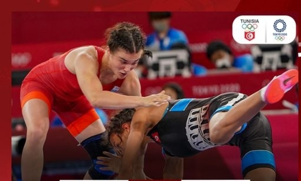 أولمبياد طوكيو / المصارعة التونسيّة سوار بوستة تنهزم أمام الأكرانيّة كيتا 