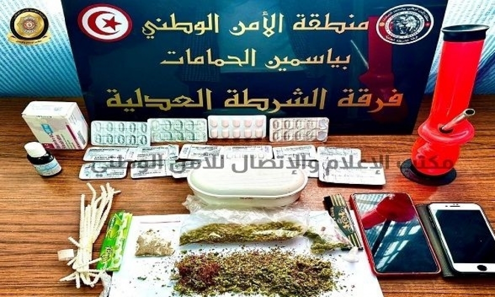 بنزل في ياسمين الحمامات: إيقاف أجنبية وتونسي من أجل استهلاك وترويج المخدرات