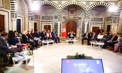 الحشاني يُشرف على اجتماع لجنة القيادة الاستراتيجية بالشراكة مع برنامج الأمم المتحدة الإنمائي