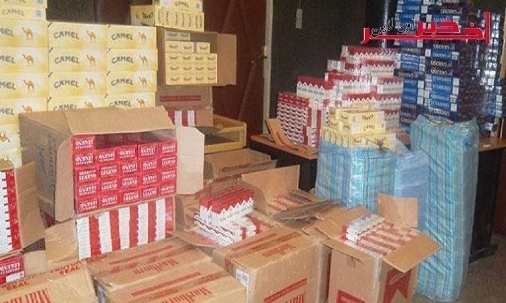  تطاوين: إحباط محاولة تهريب كمية كبيرة من السجائر الأجنبية بقيمة 160 ألف دينار