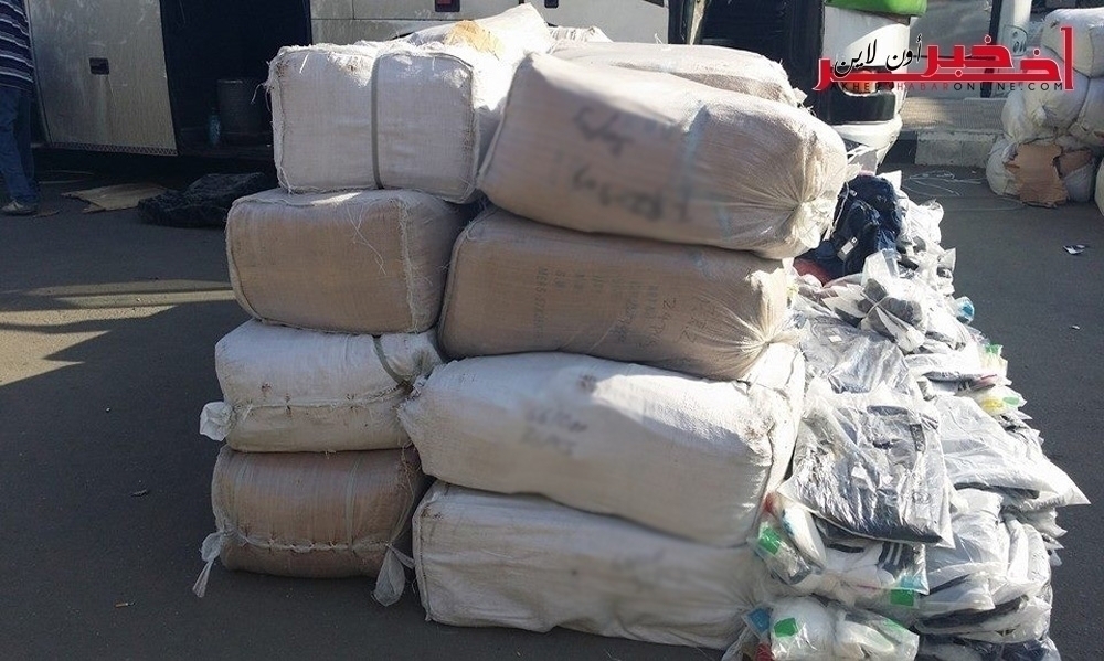 سيدي عيش: حجز شاحنة مُحمّلة بالأحذية الرياضية المهرّبة بقيمة 80 ألف دينار