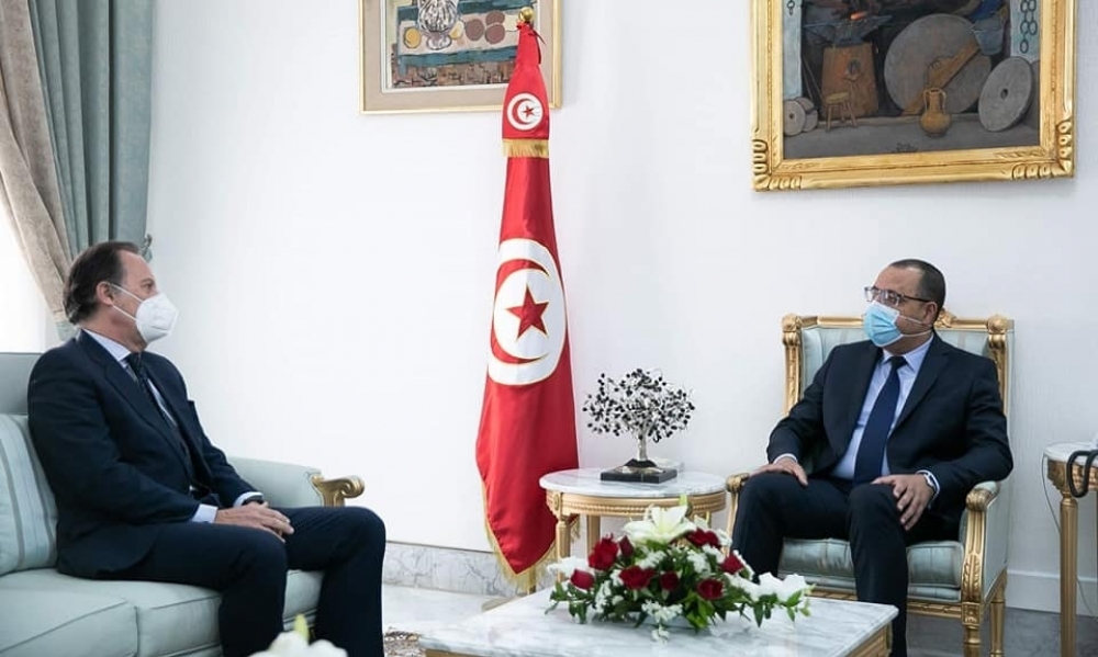 ماذا في لقاء رئيس الحكومة بسفير إسبانيا بتونس ؟