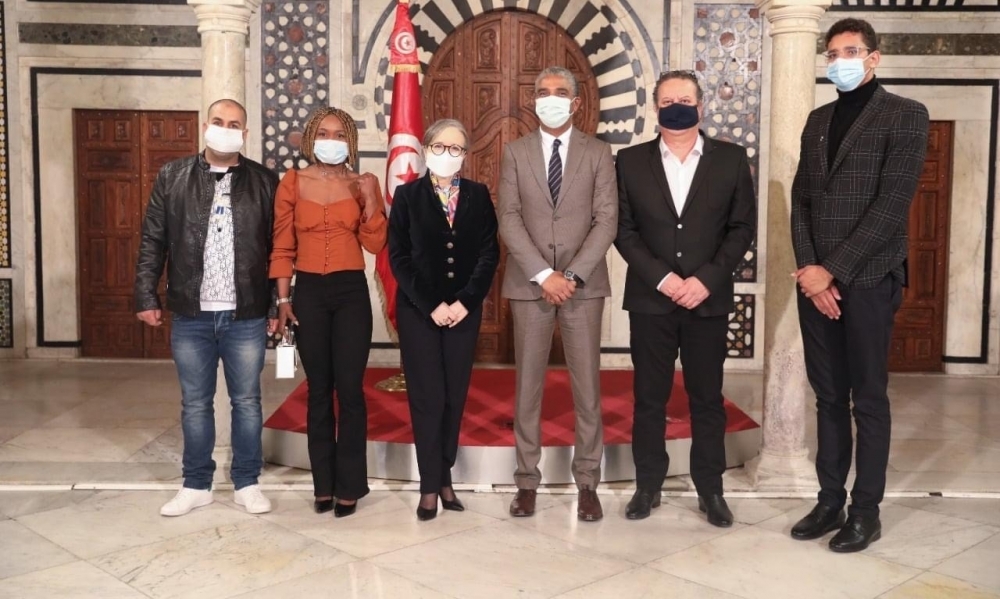 بودن تستقبل البطل أيوب الحفناوي والبطلة غفران بالخير
