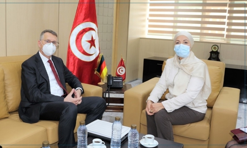 تبادل الخبرات في مكافحة الفساد.. محور لقاء وزيرة العدل بالسفير الألماني