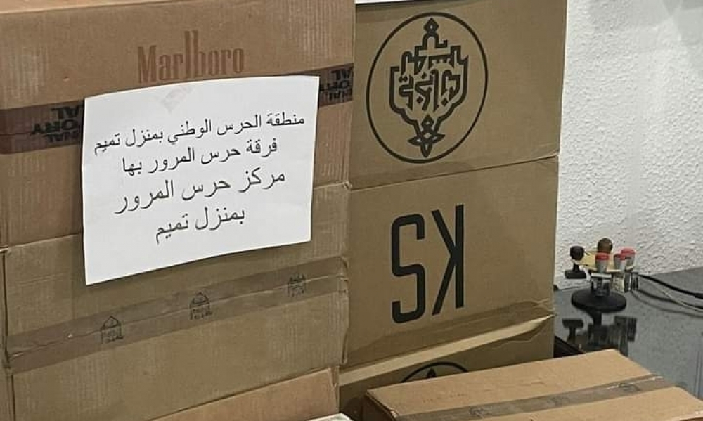  منزل تميم: حجز بضاعة خاضعة لقاعدة إثبات المصدر بقيمة 33 ألف دينار