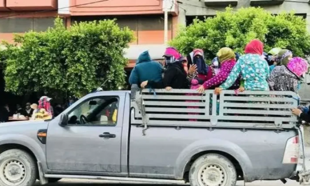 سيدي بوزيد: وفاة امرأة ثانية في حادث انقلاب شاحنة تقلّ عاملات فلاحيات