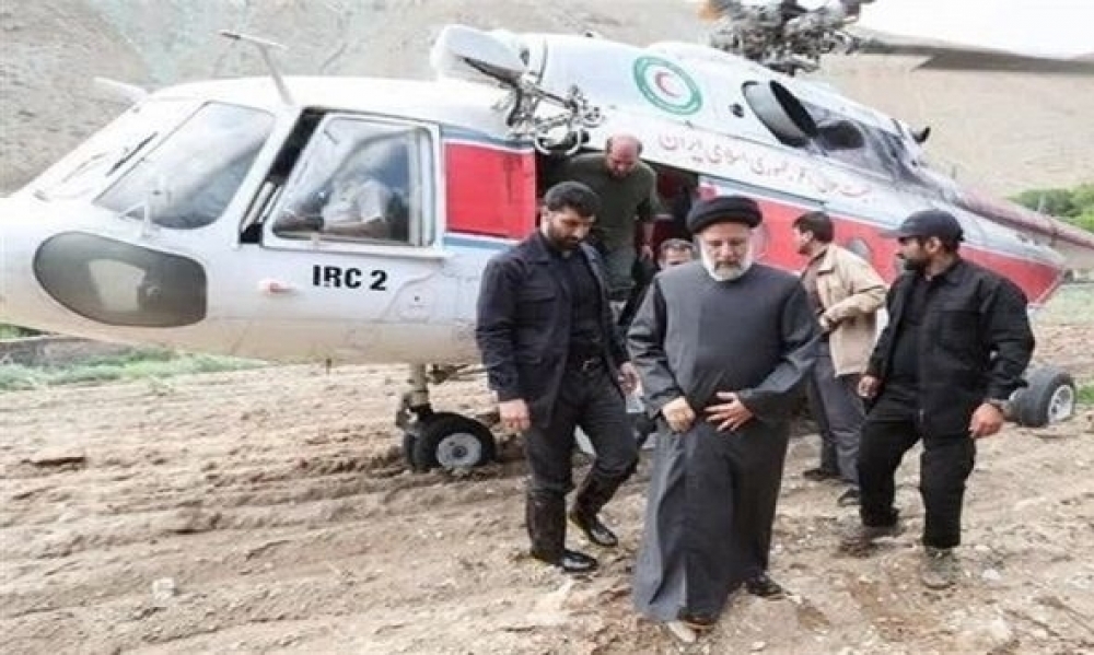 تعرّض مروحية تقل الرئيس الإيراني إلى حادث