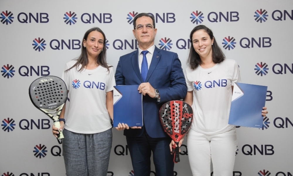 QNB راعٍ رسمي لبطلتي البادل عايدة الفهري ودرة الشملي