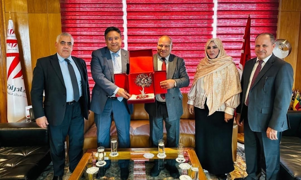  مركز النهوض بالصادرات يستقبل وفدًا من مركز تنمية الصادرات الليبي: نحو تعزيز الشراكة وتفعيل برنامج العمل المشترك