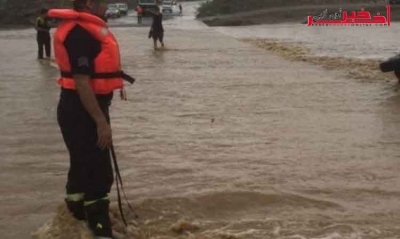 مدنين / بعد سيلان الأودية : انقاذ 50 سائحا تونسيا ، و هذه كمية الأمطار المُسجّلة