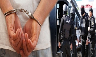 في حملة أمنيّة بين حيّ التّضامن و حي الإنطلاقة / القبض على 10 مفتّش عنهم من بينهم مطلوب  في قضايا إرهابيّة