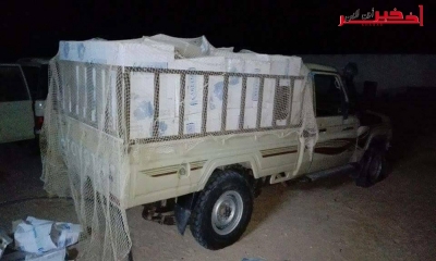  بالصور - تطاوين / حجز  4 سيارات  تهريب بقيمة  700 مليون 
