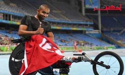 وليد كتيلة يُحرز ميدالية ذهبية في سباق 400 متر في بطولة العالم  للأشخاص ذوي الإحتياجات الخاصة