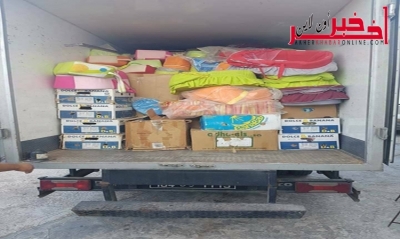 بالصّور- قابس:الكشف عن 16 علبة كرتونيّة كبيرة  الحجم بها 8000 علبة سجائر مقلّدة .. و هكذا تمّ اخفاؤها 