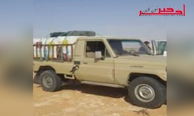 بالصّور- بن قردان / احباط تهريب 22500 علبة سجائر بسيارة رباعية الدّفع دون لوحات منجميّة