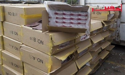 بن قردان / حجز 23500 علبة من السّجائر المهرّبة من القطر الليبي
