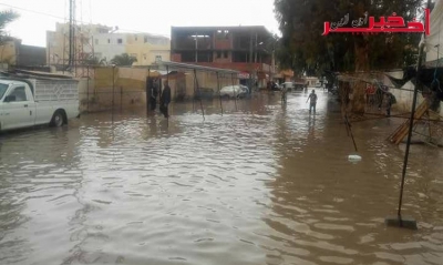 صور/  القيروان: تواصلت إلى صباح اليوم..أمطار غزيرة تجاوزت 80مم ومناطق معزولة تماما مع تعطل كافة المرافق
