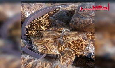 بالصور - صفاقس / الآن:   مداهمة  مصنع عشوائي و حجز 1000كلغ من  الكاكي الفاسد