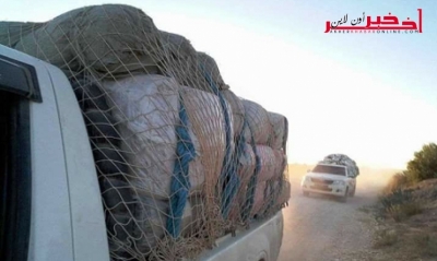 في أسبوع / أكثر من 02 مليون دينار قيمة بضائع مهرّبة حجزتها وحدات الحرس الوطني