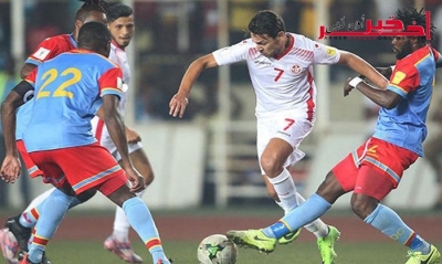 الفيفا يصنّف مباراة الكونغو الديمقراطية وتونس من بين أفضل 6 مقابلات في تصفيات كأس العالم روسيا 2018