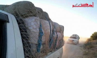 في أسبوع  واحد / حجز أكثر من 03 مليون دينار قيمة بضائع مهرّبة والقبض على ألف شخصٍ مفتّش عنهم