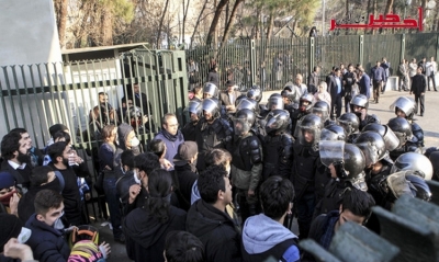 التليفزيون الإيراني: 10 قتلى في موجة الإحتجاجات