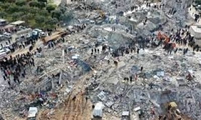 ارتفاع حصيلة ضحايا زلزال تركيا وسوريا إلى أكثر من 9500