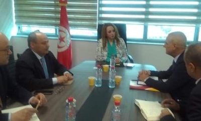 وزيرةالإقتصاد ورئيس الغرفة التونسية الإسبانية يؤكدان على الآفاق المتاحة لتعزيز العلاقات الإقتصادية بين تونس وإسبانيا