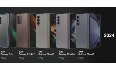 تطور سلسلة Galaxy Z Fold: إنجاز هندسي جديد في تصميم الهواتف القابلة للطي     
