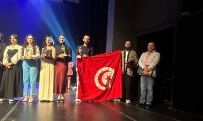 تتويج المسرح التونسي في مهرجان ليالي المسرح الحر الدولي بالأردن 