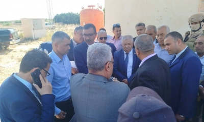 قفصة: كاتب الدّولة يتابع مدى تقدّم المشاريع المبرمجة لتعزيز مياه الشرب والري بالجهة   